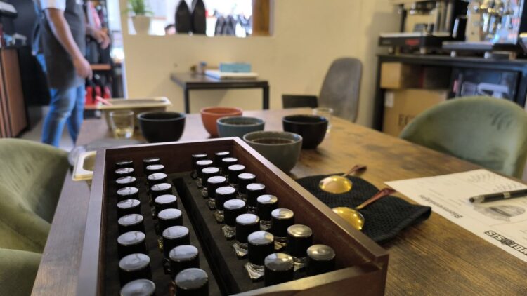 Cata de café